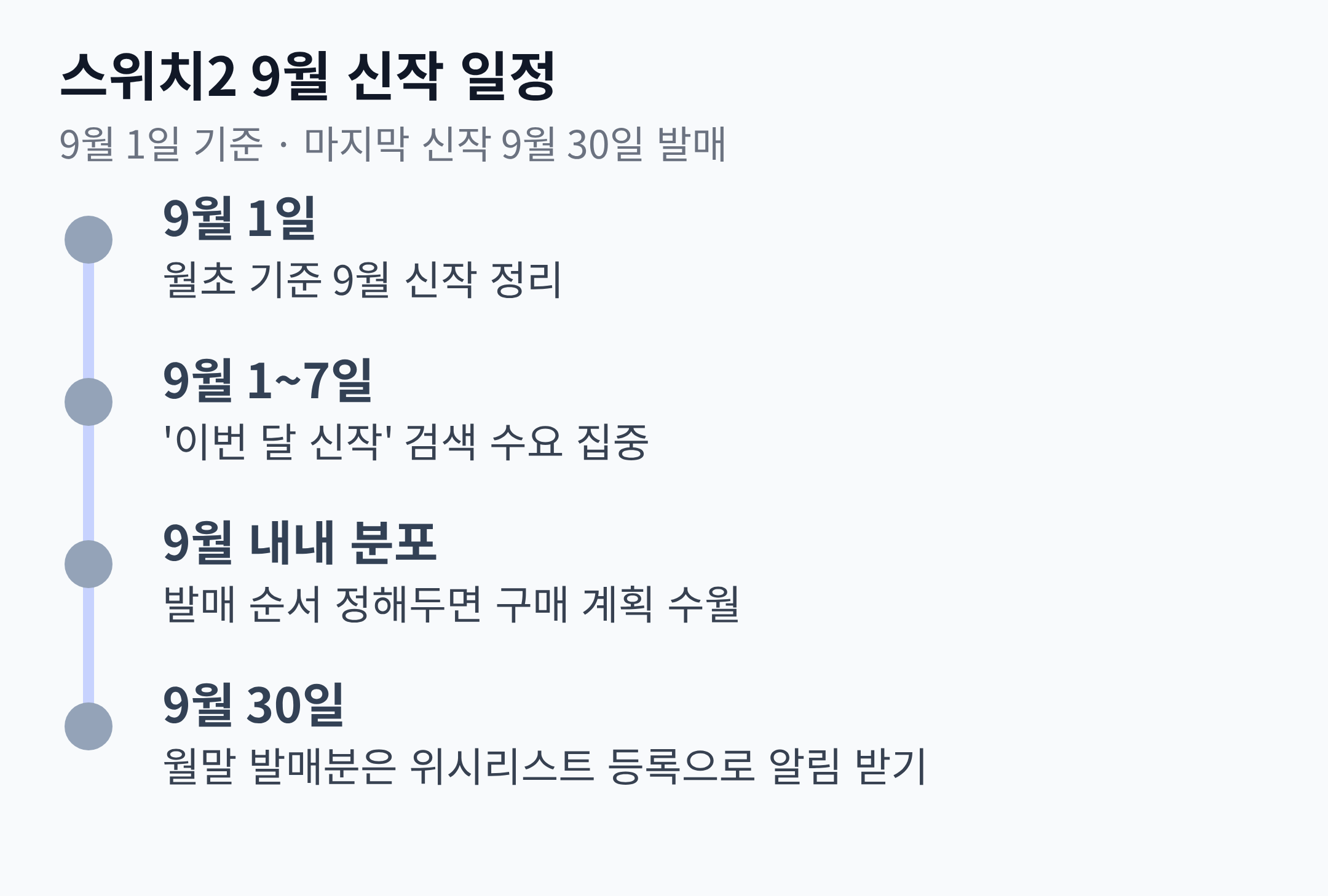 스위치2 9월 신작 일정