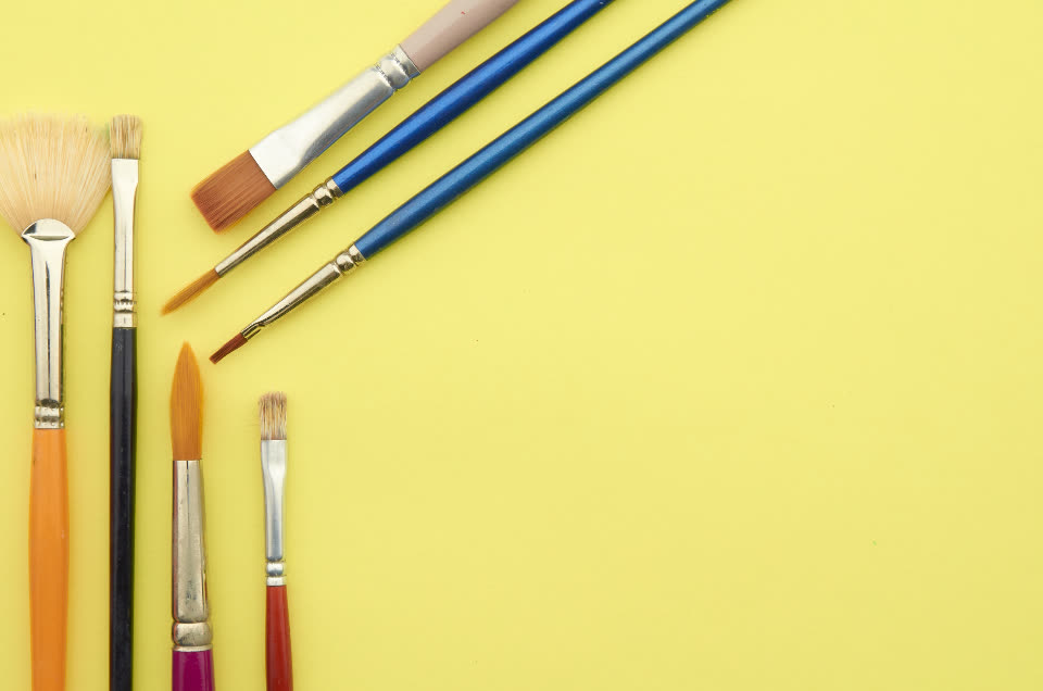 Paint Brushes — 피규어 도색 기초 — 첫 도색 세트 최소 구성, 6가지가 들어가나