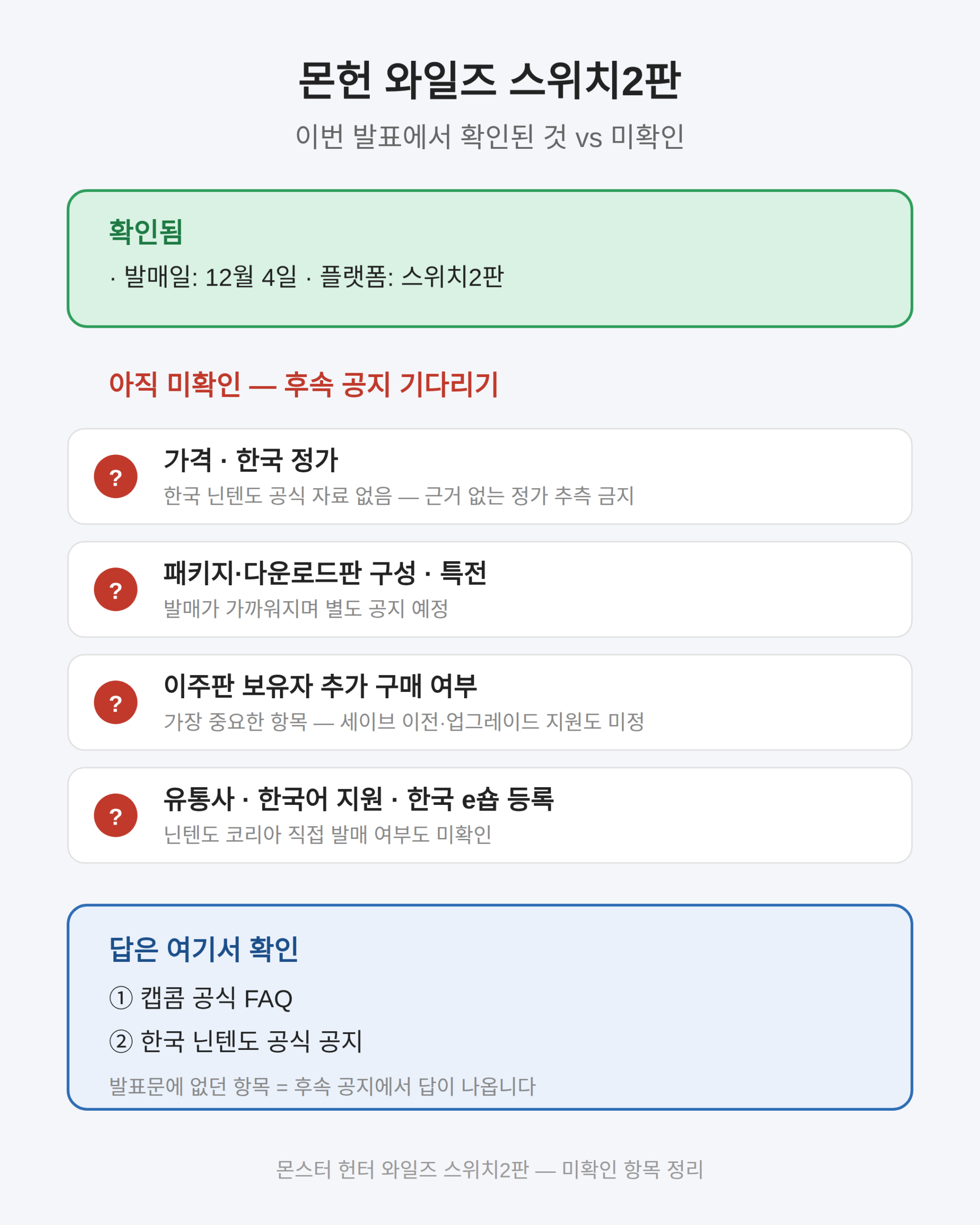 스위치2판 가격과 이주판 보유자가 볼 것